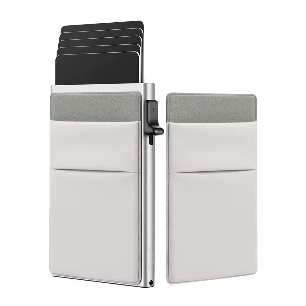Portefeuille Minimaliste RFID Éjection Ultra Rapide, Format Slim Sécurisé & Design Premium