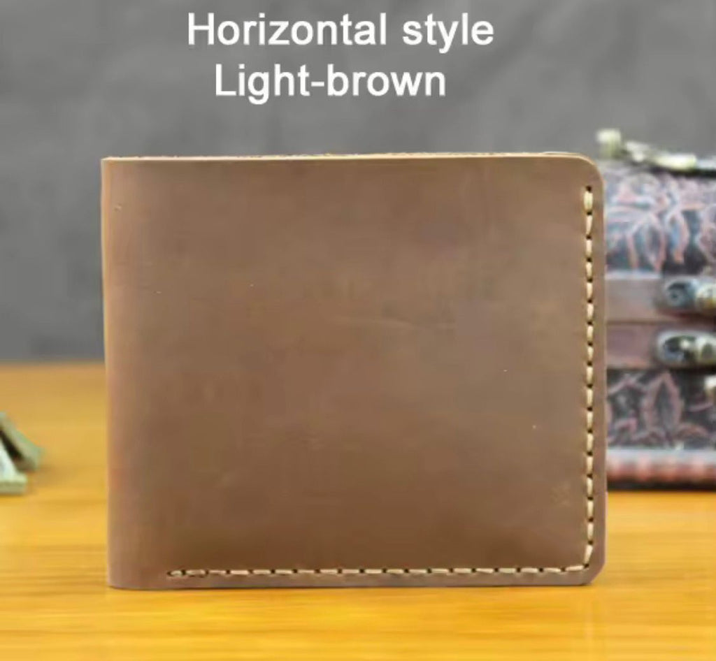 Portefeuille en Cuir Finition Soignée et Style Intemporel