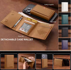 Portefeuille Magnétique  en Cuir – Wallet Compact et Intelligent