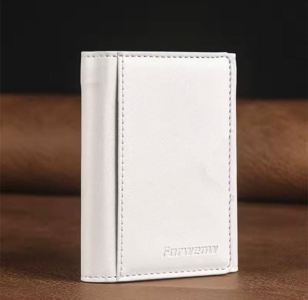 Portefeuille Magnétique  en Cuir – Wallet Compact et Intelligent
